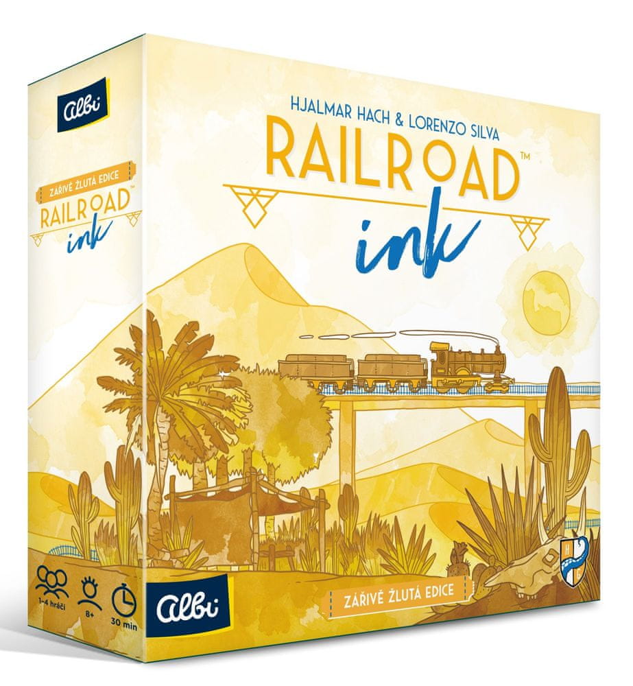 Albi Railroad Ink - Žltá edícia